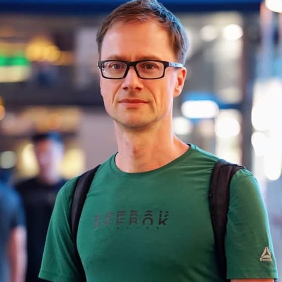 Klaus, founder and German teacher