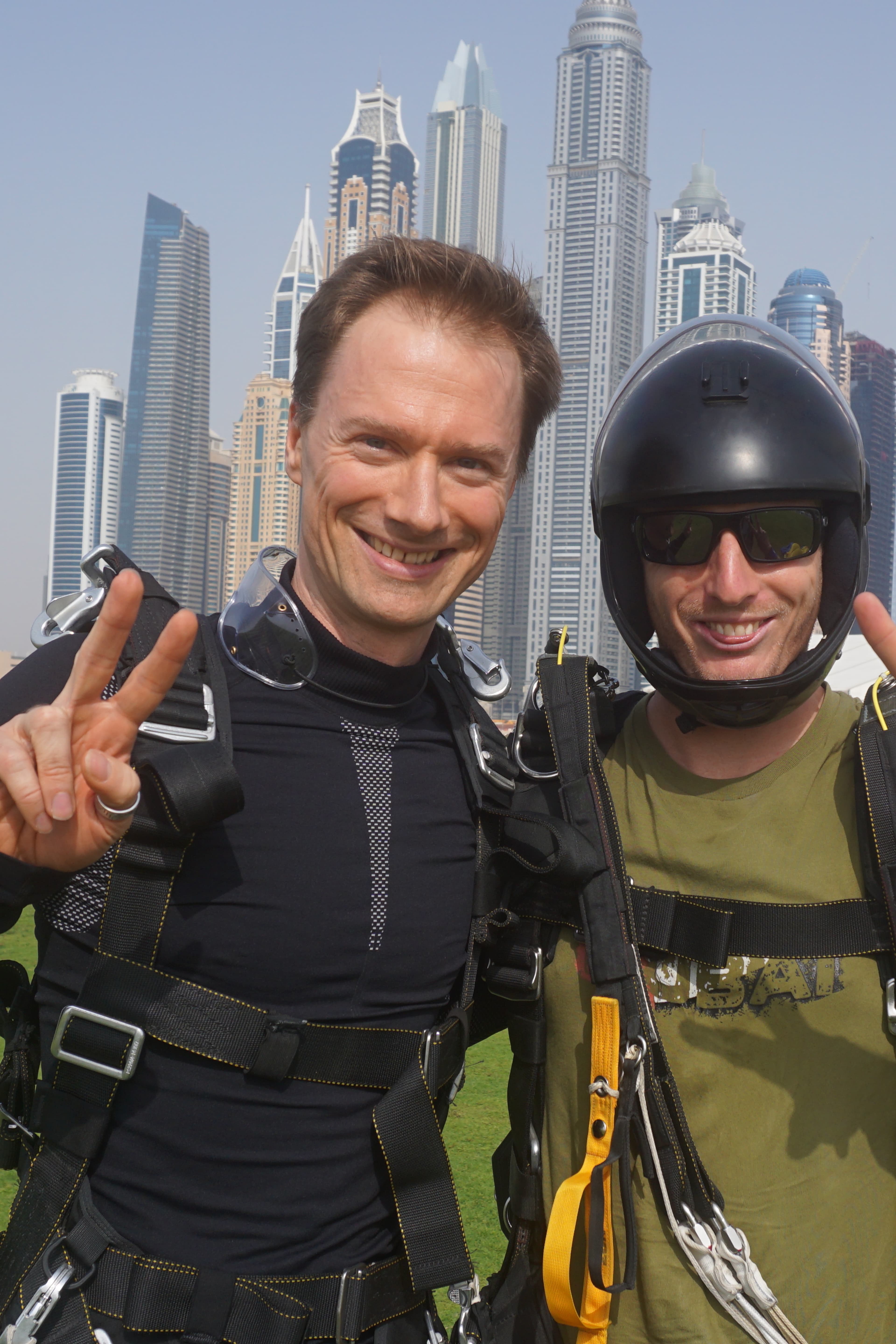 Klaus hiking in the Alps